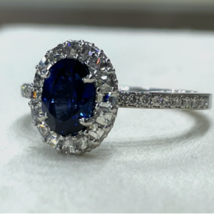Sapphire 1.15ct WG ROF Equinox